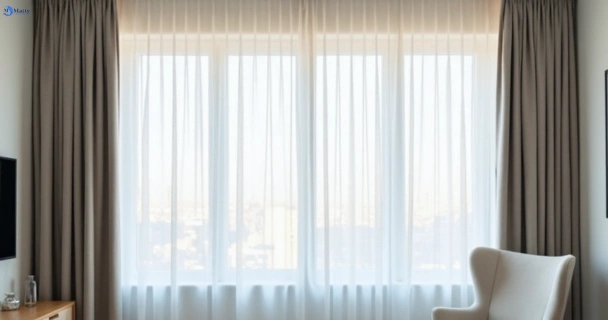 Freshly steam cleaned curtains in bligh-park-nsw QLD